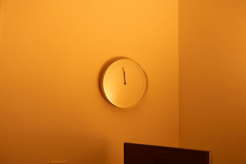 LED lampen met circadiane functies in woonkamer. LED lampen met circadiane functies in woonkamer.